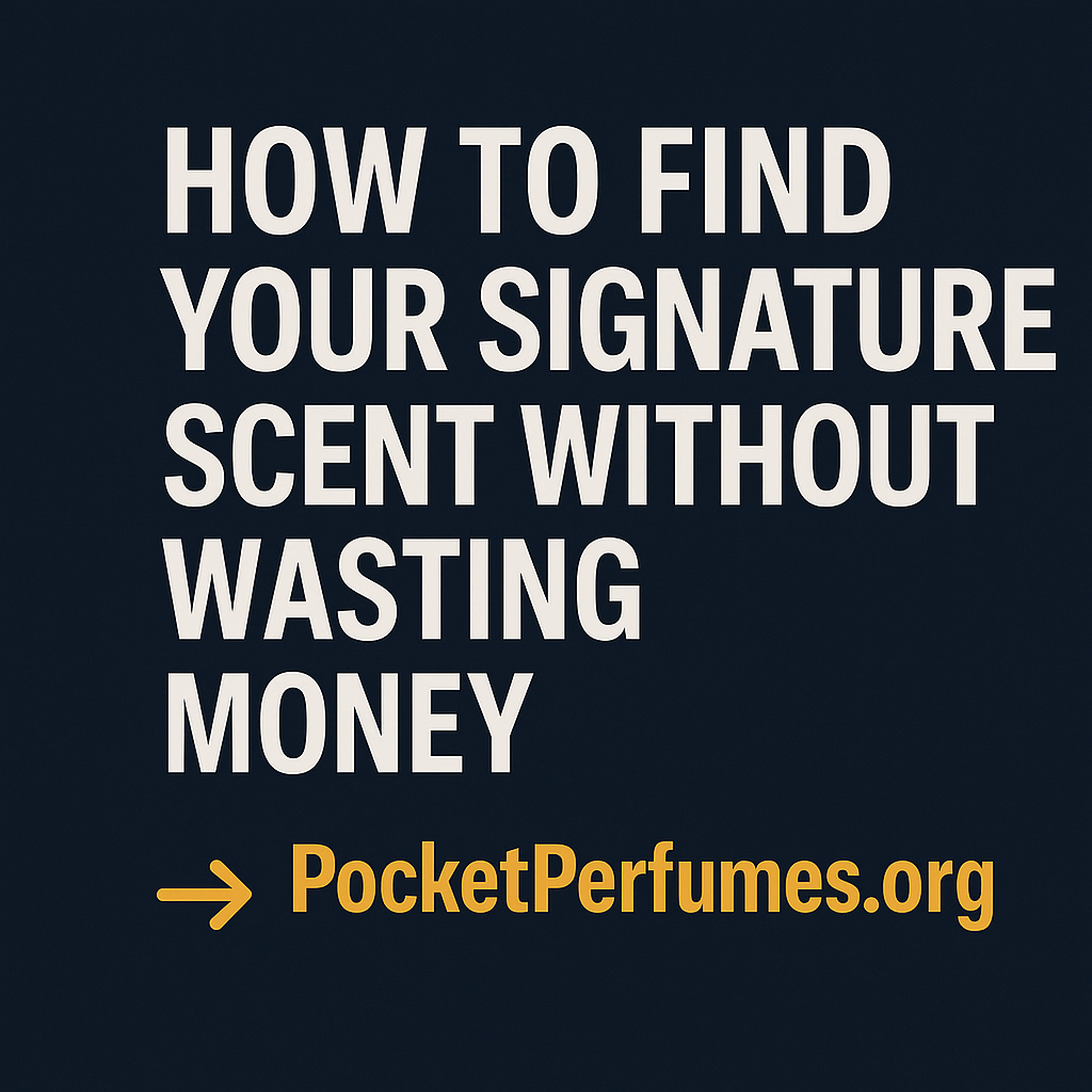 How to Find Your Signature Scent Without Wasting Money
