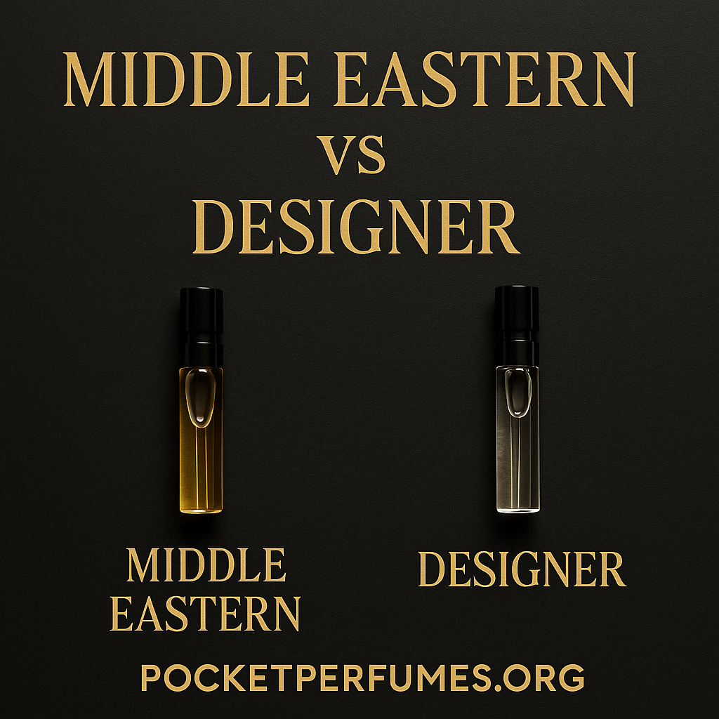 Middle Eastern vs Designer Fragrances: What’s the Difference?