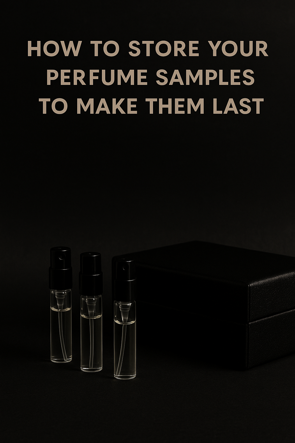 How to Store Your Perfume Samples to Make Them Last